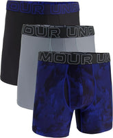 Under Armour 3Pk Performance Tech Mesh 6" Boxer Men Underwear Under Armour